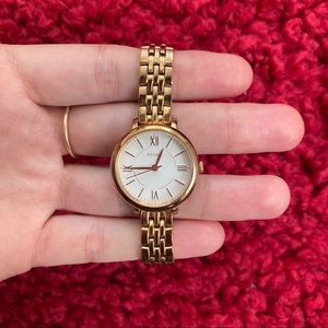 Women’s Rose Gold Fossil Watch